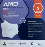 AMD MASKS NANO-TECH P2 Medical Respirator N4HS Headband Pack of 50 - SMALL