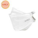 AMD MASKS NANO-TECH P2 Medical Respirator 4-layer with Headband (T4HL) Single