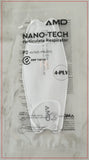 AMD MASKS NANO-TECH FFP2/P2 Particulate Respirator with Four Layers - Buy 5 Pack of 50 Masks